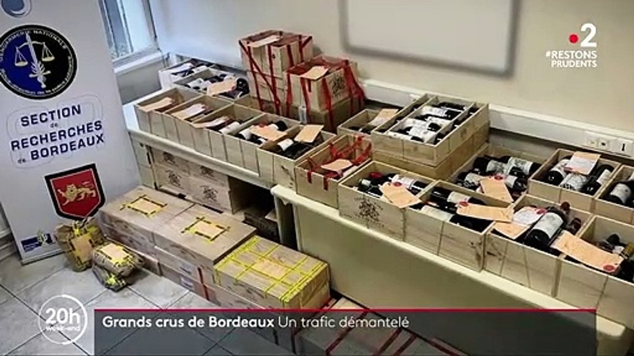 Trafic : plus de 900 bouteilles de grands crus saisies pour une valeur de 5 millions d'euros