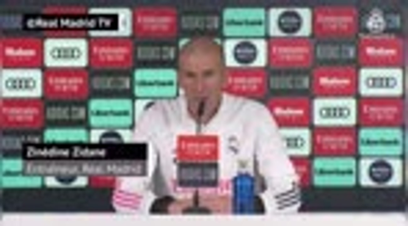 13e j. - Zidane : "Confirmer, tout simplement"