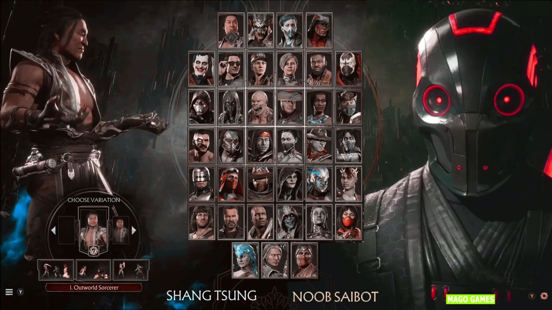 Mortal Kombat 11 - Todos os personagens 