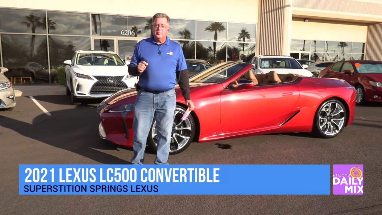 Wally’s Car of the Week - 2021 Lexus LC500 Convertible