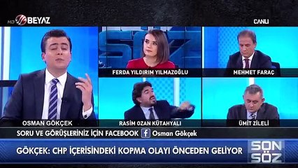 Osman Gökçek: 'İnce CHP'den yarı oy alsa ne olur almasa ne olur'
