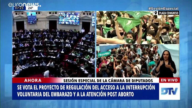 Deputados argentinos aprovam despenalização do aborto