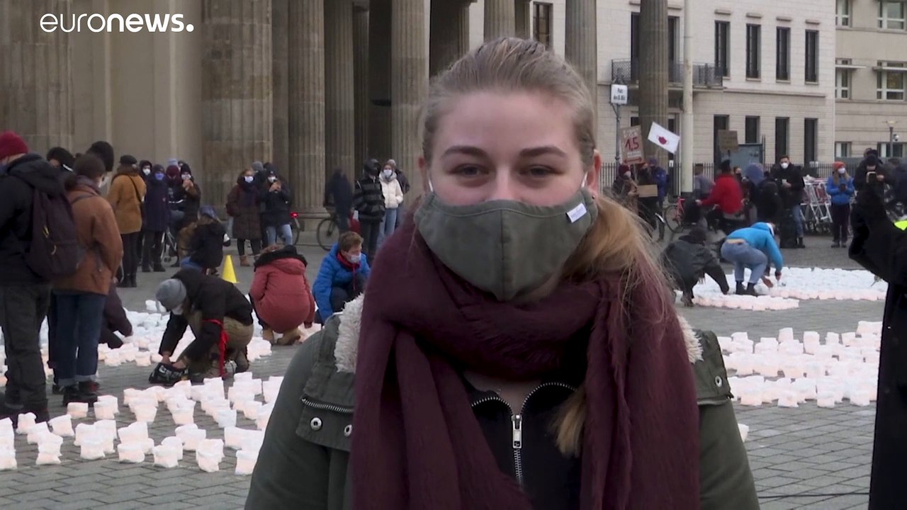 'Schummelgefahr': Protest gegen EU-Klimaziel in Berlin