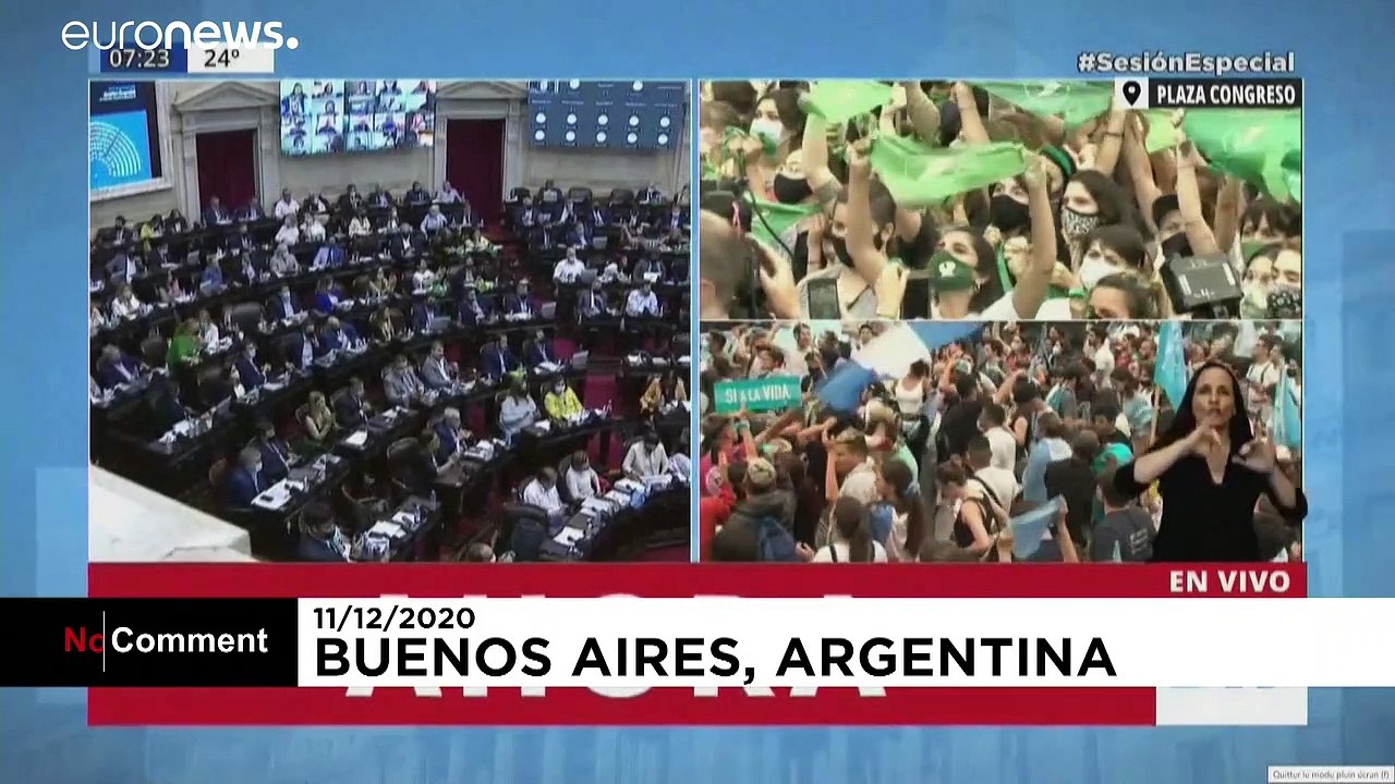 Argentinien: Parlament stimmt für Lockerung des Abtreibungsrechts