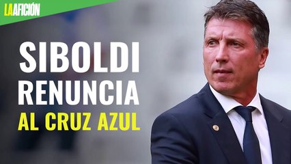 "No puedo permitir que se cuestione la honorabilidad": Robert Siboldi renuncia como entrenador de Cruz Azul