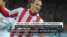 Forlan remembers ‘special’ Madrid derby atmosphere