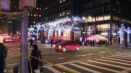 Un auto embiste a "múltiples" manifestantes en Nueva York