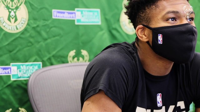 Giannis Antetokounmpo talks about staying with Bucks