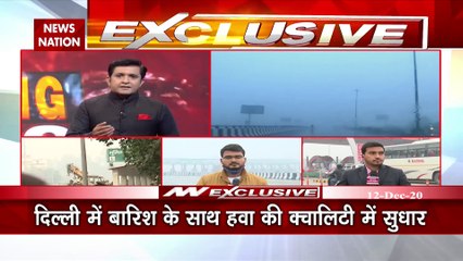 Rain and fog in Delhi: Watch ground report from Delhi-Meerut highway