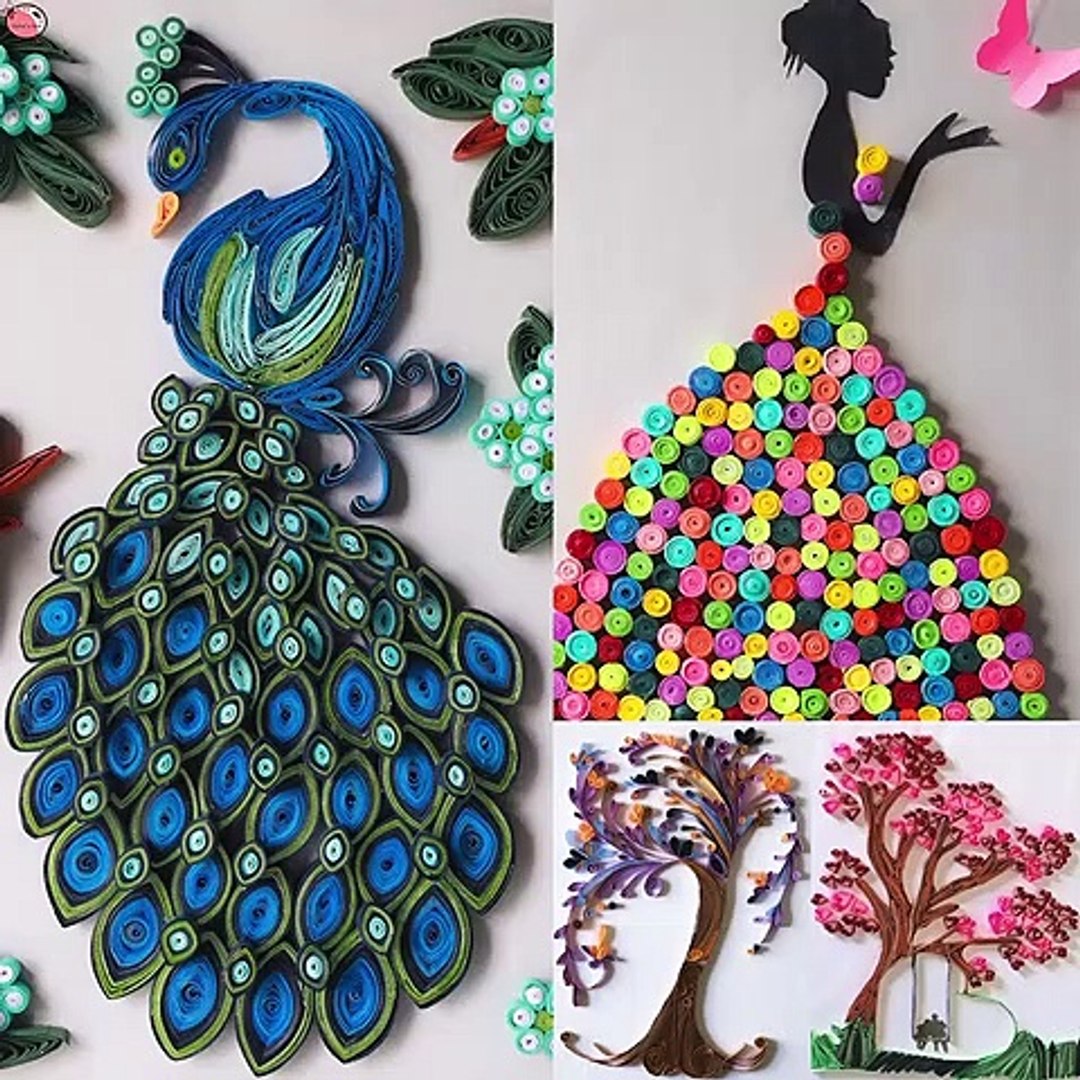 Art of Quilling!!.. 12 Paper Quilling Pattern