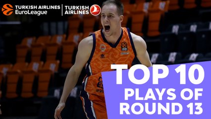 Turkish Airlines EuroLeague Regular Season Round 13 Top 10 Plays