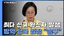 오늘 가장 많은 신규 확진자 발생...방역 당국 