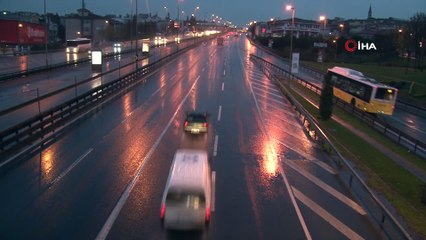 İstanbul’da Yollar Sokağa Çıkma Kısıtlamasında Boş Kaldı