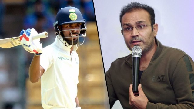 Ind vs Aus 2020 : Virender Sehwag - If Pandya Was Fit To Bowl,He Would Have Been Part Of Test Squad