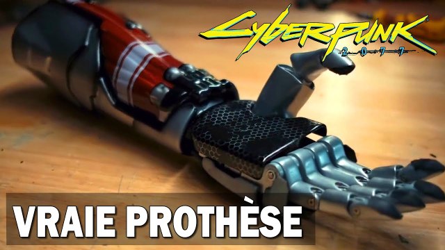 Cyberpunk 2077 : LE VRAI BRAS BIONIQUE JOHNNY SILVERHAND COMME PROTHÈSE