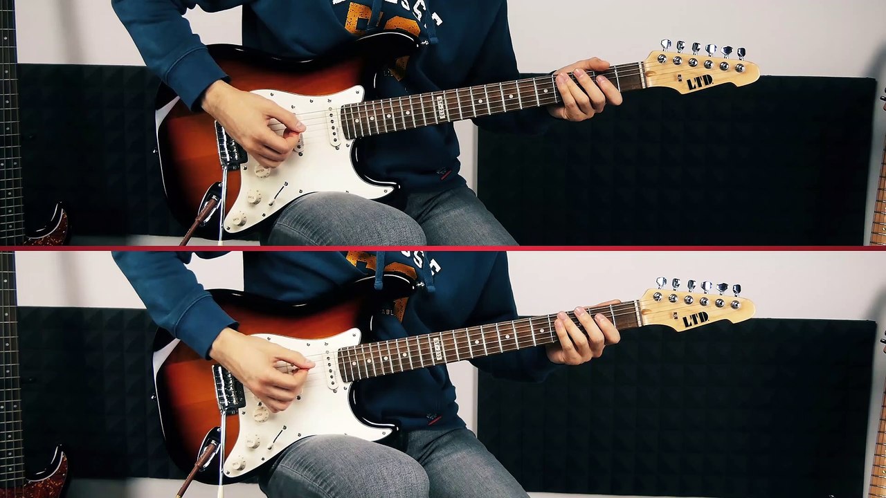 Yngwie Malmsteen - Anguish And Fear - Main Riff (Guitar Tutorial)