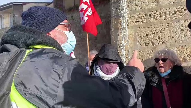 Gironde : à Cadillac, le ton monte entre gilets jaunes, Lutte Ouvrière la CGT