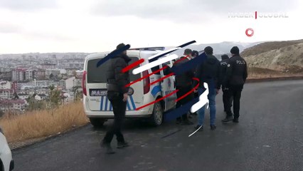 İntihar etmek isterken ceza yedi!