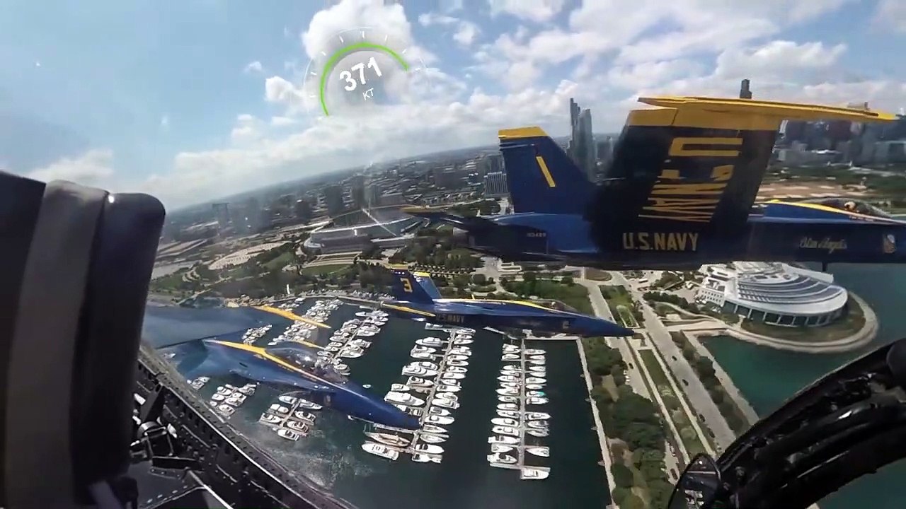 U.S. Navy Flight Demonstration Squadron • The Blue Angels • Chicago Air and Water Show