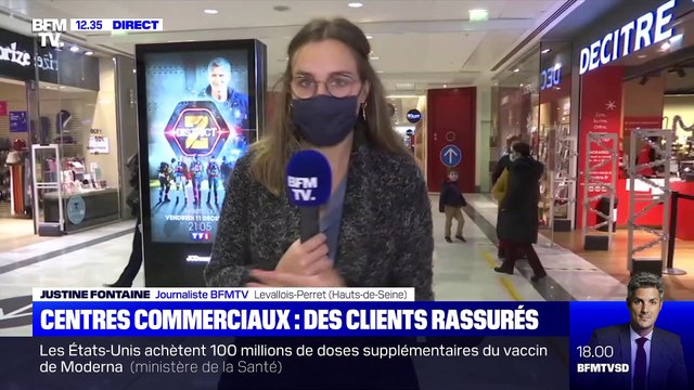 Centres commerciaux : des clients rassurés - 12/12