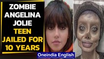 Iranian Angelina Jolie 'zombie' teen jailed for morphed pictures | Oneindia News