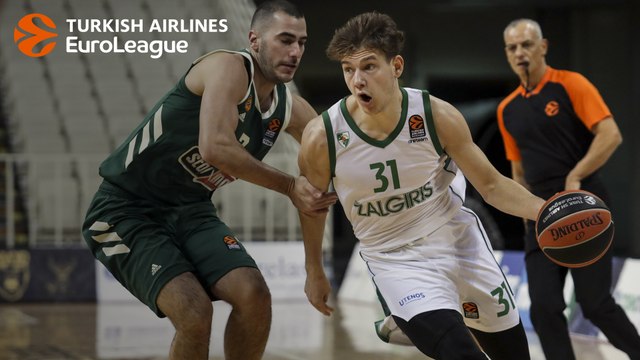 Grigonis, Jokubaitis led Zalgiris against Panathinaikos