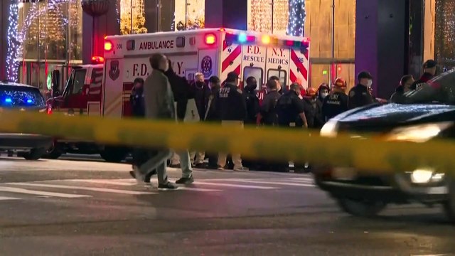 Наезд автомобиля на активистов BLM