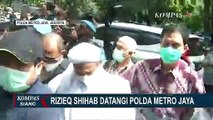 Rizieq Shihab Datangi Polda Metro Jaya, Dites Swab Sebelum Diperiksa