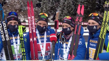 Chevalier-Bouchet : «Ce genre de course fait du bien à l'équipe» - Biathlon - CM (F)