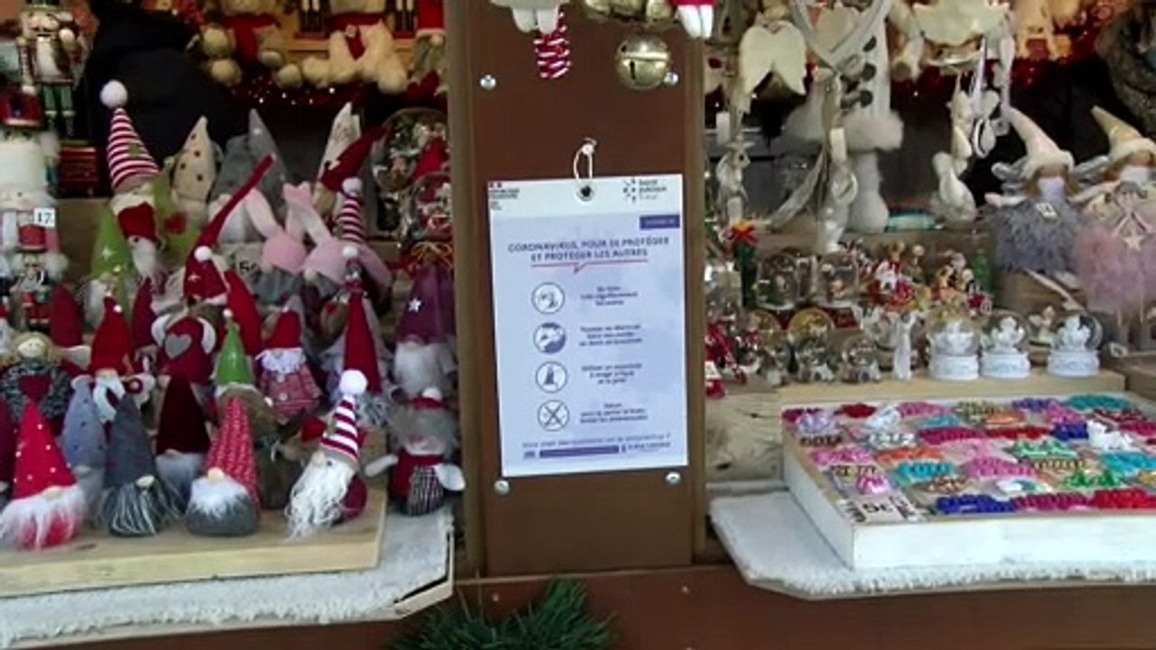 Marseille. Les commerçants du marché de Noël accueillent les premiers clients