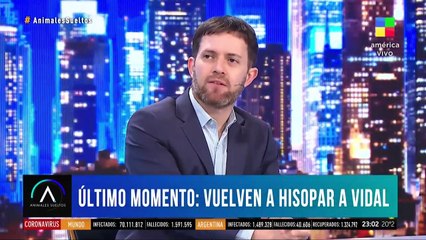 Vuelven a hisopar a María Eugenia Vidal