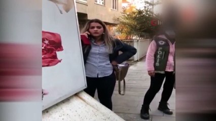 Maske takmayan kadın görenleri çileden çıkardı