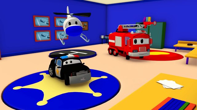 La Super Patrouille - MUSIQUE au CLAIR DE LUNE - La Ville des Voitures Dessin animé