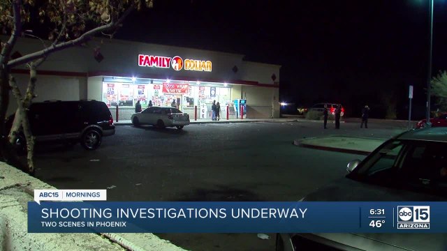 Shooting investigation 91st Ave and Indian School