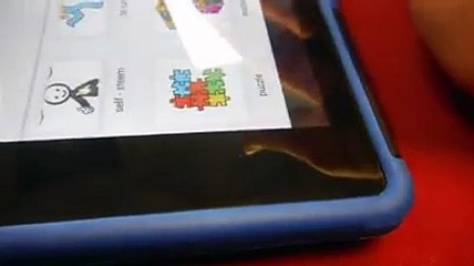 Adult with Autism requesting sensory using Letmetalkaactalker