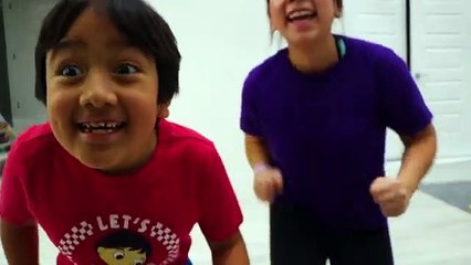 Kids Workout Video at home 30mins Family fun with Ryan's World