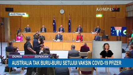 Download Video: Australia Tidak Buru-Buru Setujui Vaksin Corona Pfizer