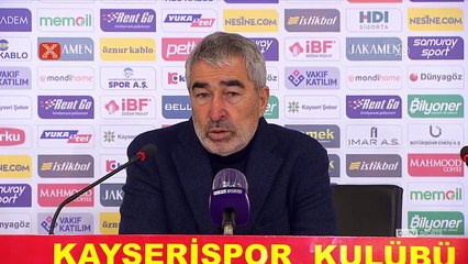 Samet Aybaba: "3 haftadır 22-24 pozisyonumuz var"