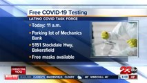 Latino COVID Task Force hosts more free testing