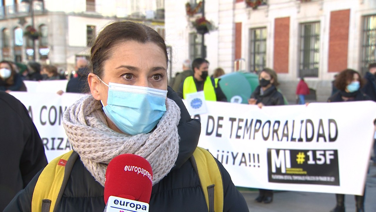 Empleados públicos piden la "fijeza" laboral para interinos "en fraude de ley"