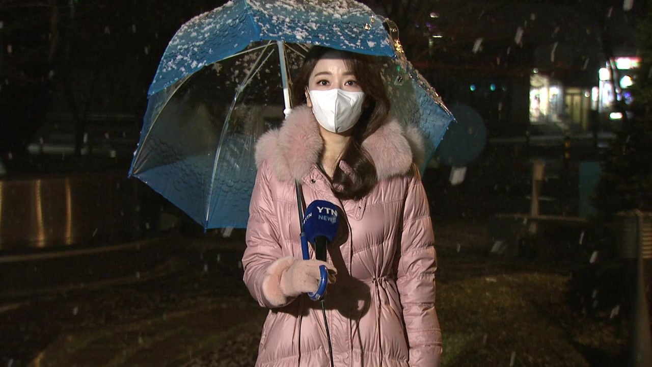 [날씨] 휴일 중부 많은 눈, 남부 비...영서 남부 10cm↑ 폭설 / YTN
