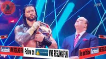 Paul Heyman can't Believe Brock Lesnar returns on WWE 9 Dec 2020 and destroy Roman Reigns