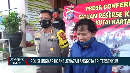 Polisi Ungkap Foto Hoax Jenazah FPI Tersenyum, Korban: Itu Foto Saya Mau Tidur
