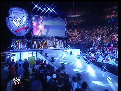WWE No Way Out 2003 - The Rock Entrance (HD)
