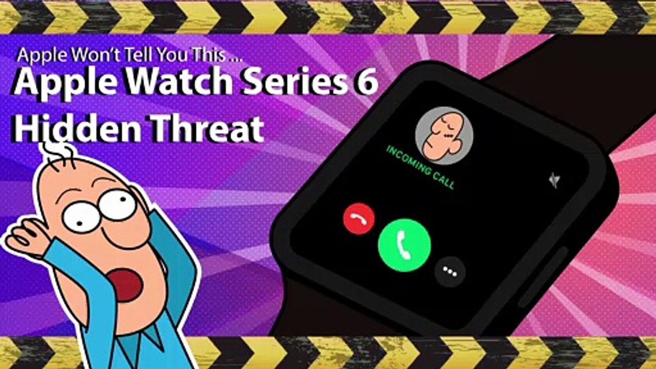 Apple Watch Series 6 Hidden Threat [Don't make this mistake!] | Cartoon Animation | 1 minute cartoon