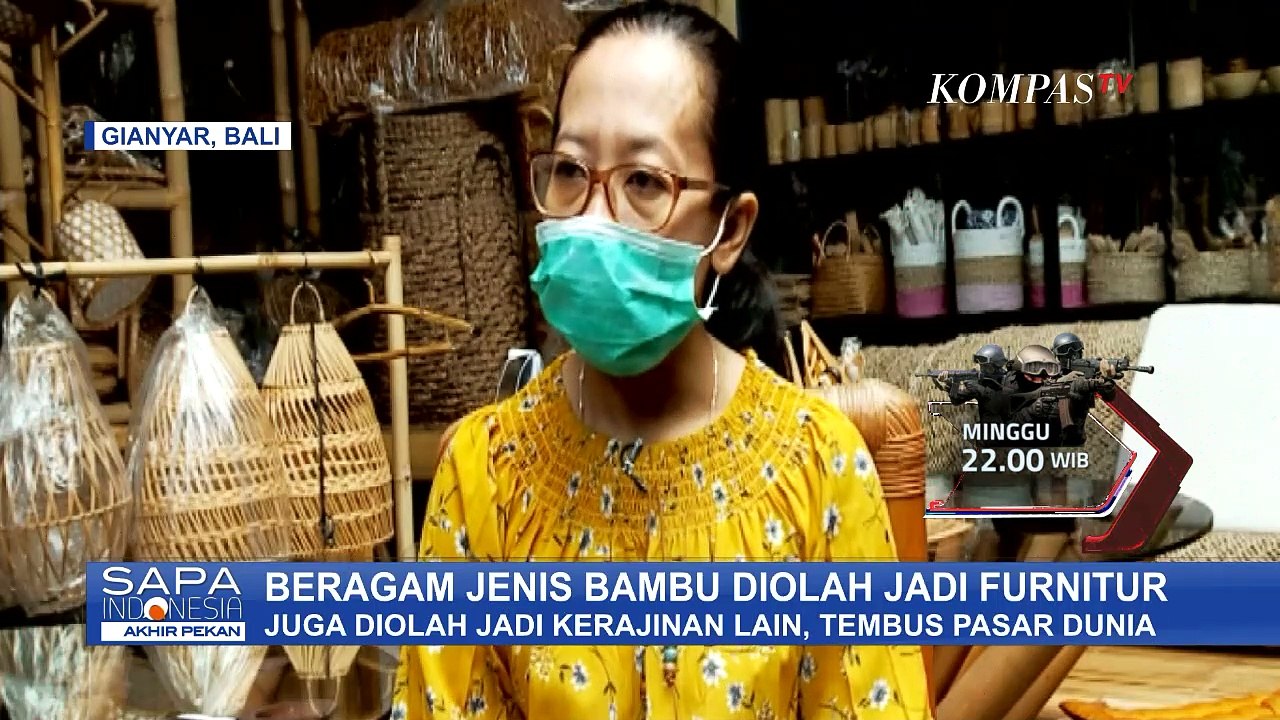 Hebat! Ragam Jenis Bambu Ini Diolah Jadi Furniture hingga Tembus Pasar Dunia