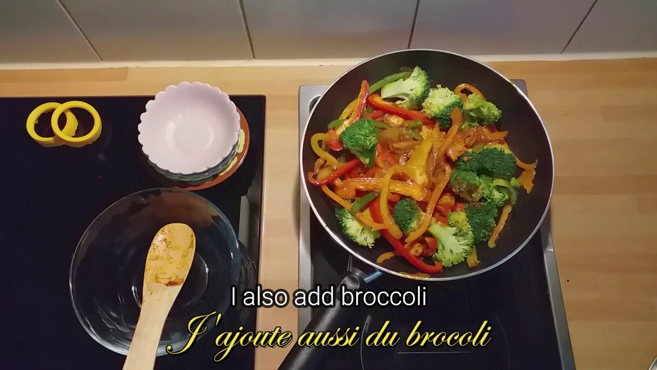 كيفية تحضير أفضل دجاج مقلي بالخضار سهل وسريع خطوة بخطوة | How to prepare best vegetable fried chicken fast and easy step by step