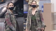 Alia Bhatt spotted at Kalina Airport |FilmiBeat