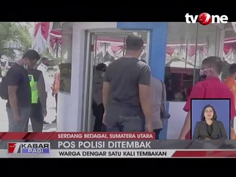 Pos Polisi di Serdang Bedagai Ditembak Orang Tak Dikenal