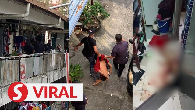 Toddler hospitalised after father stabs her in fit of rage